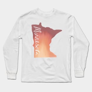 Minnesota Pink Tie-Dye Long Sleeve T-Shirt